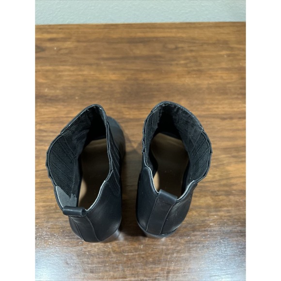 BC Shoe Women 8.5 Peep toe Bootie Black‎ Heel Breezy - Picture 8 of 9